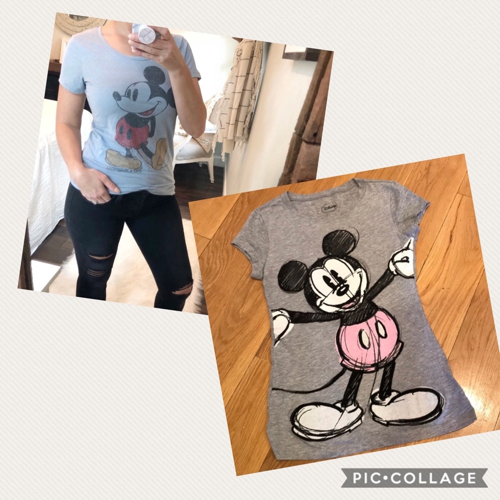 Lot of two, Disney Mickey Mouse Tee’s, M